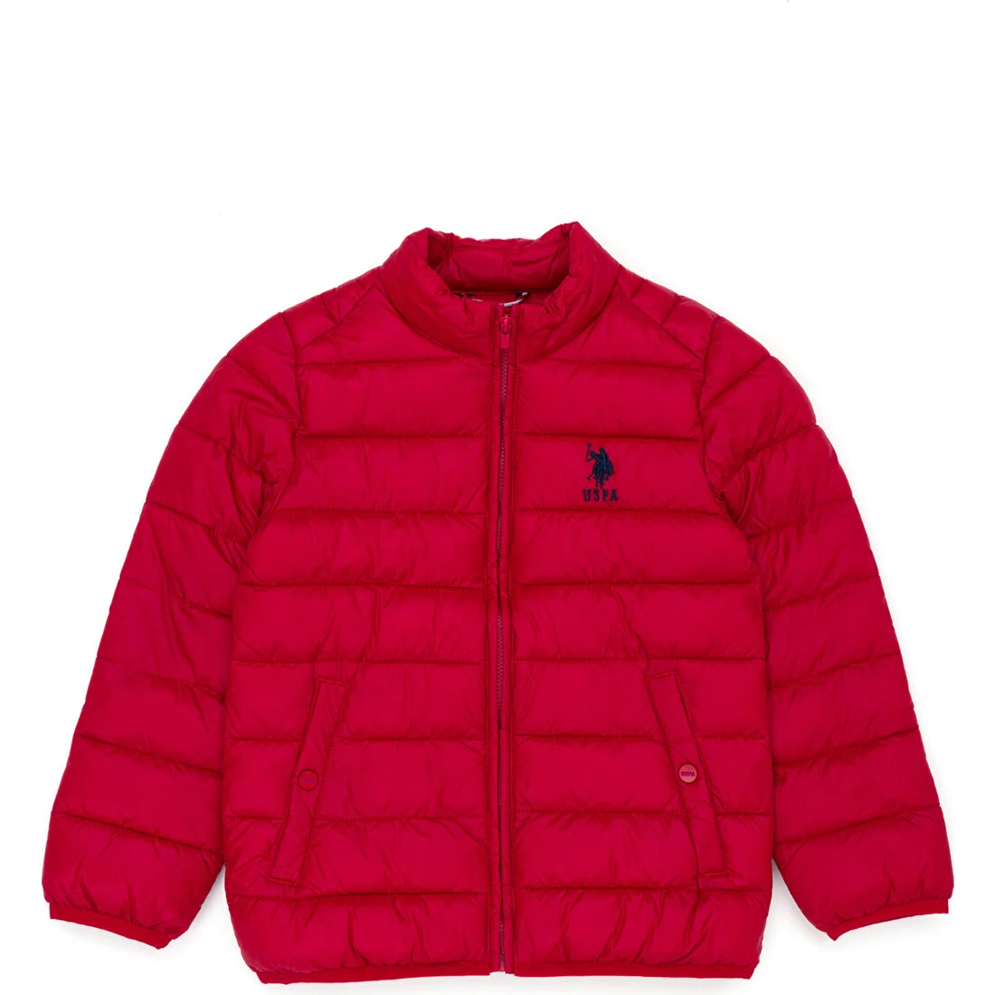 U.S. Polo Assn. Erkek Çocuk Kırmızı Mont