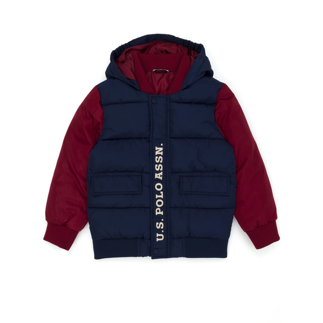 U.S. Polo Assn. Erkek Çocuk Lacivert Mont